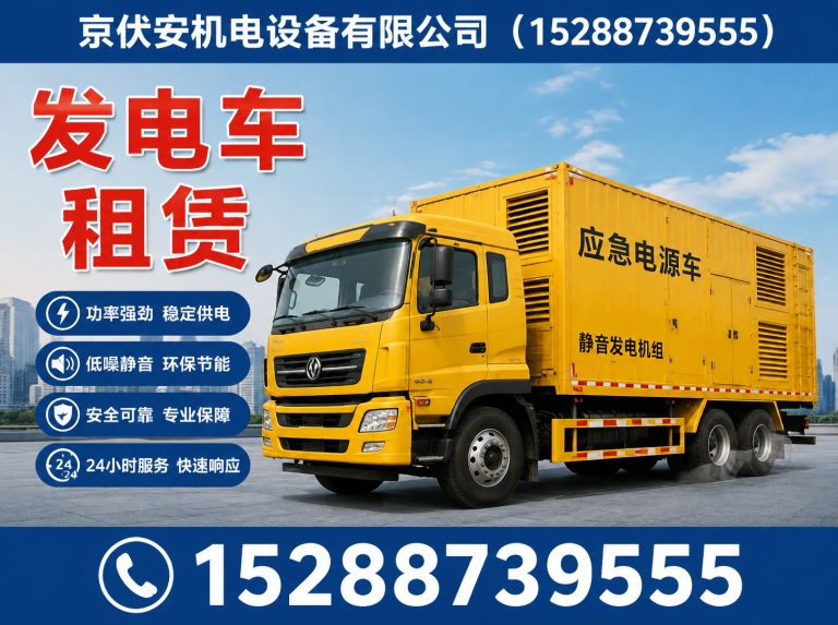 龙岩发电机租赁展示图